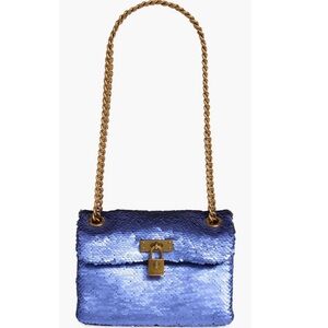 KURT GEIGER LONDON SEQUIN MINI BRIXTON CROSSBODY BAG NWT